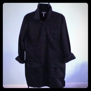 Perfect for fall. Versatile shirt dress